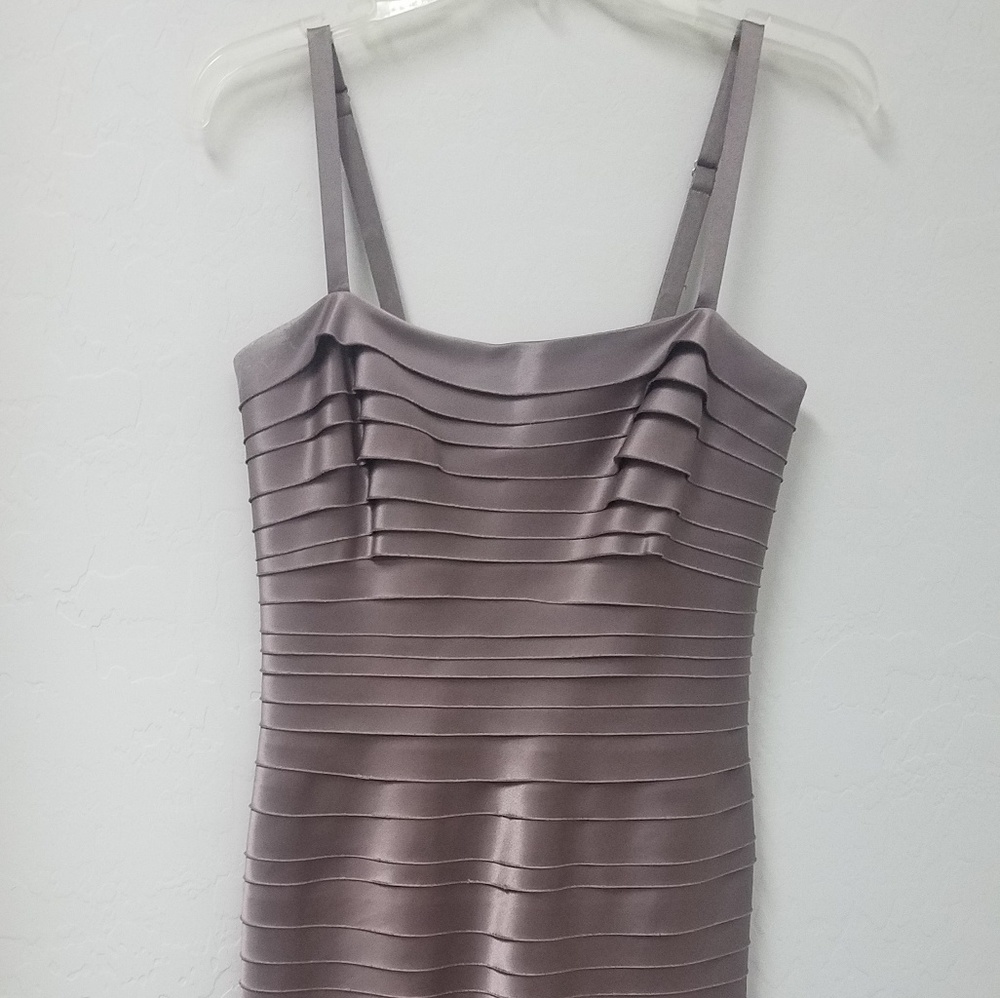 BCBG pleated cocktail dress